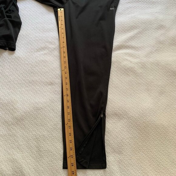 DSG men's black pull on elastic waist workout athletic sweatpants pants - Picture 9 of 9